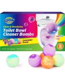 15 Pack Fizzy Toilet Bowl Cleaner Bombs - Natural & Colorful Tablets for Sparkling Toilets | Eco-Friendly Household Cleaning Essential - Buy Online on GoSupps.com