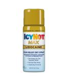 Max Strength Icy Hot with Lidocaine Dry Spray 4oz - Pain Relief Spray for Fast Relief | Buy Online Now - Buy Online on GoSupps.com