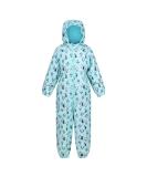 Regatta Kids Print Splat 2 Snowsuit - 18 Months Cool Aqua Penguin - Buy Online on GoSupps.com
