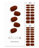 ohora Semi Cured Gel Nail Strips (N Chilly) - Works with Any UV Nail Lamps Salon-Quality Long Lasting Easy to Apply & Remove - Includes 2 Prep Pads Nail File & Wooden Stick - Buy Online on GoSupps.com