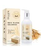 Rice Water Hair Growth Shampoo | Volumizing Biotin & Rosemary Formula for Thinning Hair | Natural Thickening Shampoo for Men & Women - 10 fl oz - Buy Online on GoSupps.com