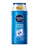 Nivea Men Strong Power Shampoo - Silicone-Free Microplastic-Free Marine Minerals pH-Optimized (250 ml) - Best Hair Care for Men - Buy Online on GoSupps.com