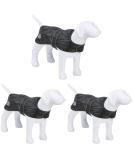 Trixie 30515 Orl ans Coat for Dogs - Black M (45 cm) Pack of 3 | International Shipping Available - Buy Online on GoSupps.com