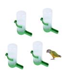 4 Pcs Bird Water Feeders Automatic Bird Water Dispensers Hanging Bird Waterers for Small and Medium Parrots Lovebird Cockatiel Budgie Cockatoo Parakeet - Buy Online on GoSupps.com