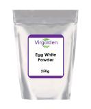 Egg White Protein Powder 250g Pasteurized Dried Egg Whites Protein High Whip for Baking Desserts Cooking by Virgolden - Buy Online on GoSupps.com