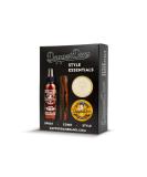 Dapper Dan Style Essentials Gift Pack with High Hold Low Shine Matt Paste 100ml Texturising Sea Salt Spray 200ml and Hand Made Styling Comb - Buy Online on GoSupps.com