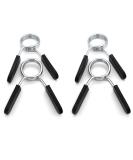 Voarge dumbbell rod spring closure 4 pieces weight lever clamps for dumbbells dumbbell clips for dumbbells weight lifting dumbbell attachment fixture 30mm feather clip dumbbell - Buy Online on GoSupps.com