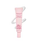The Face Shop Rice Water Bright Vegan Eye Cream - Best Dark Circle Treatment & Under Eye Brightener - Hydrating with Niacinamide & Hyaluronic Acid - Korean Skin Care - Buy Online on GoSupps.com