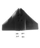 Dorsal-Fin Style Hydrofoil Stabilizer for Outboard Motors 5-150hp | UV-Resistant Black Plastic with SS316 Bolts - Buy Online on GoSupps.com