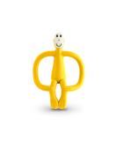 Matchstick Monkey Original Teether & Gel Applicator Silicone Easy To Grip BPA Free 3 Months Old+ 10.5 cm Yellow Monkey Yellow Monkey 3 Months Old+ 1 Original Monkey Teether - Buy Online on GoSupps.com