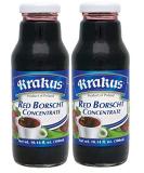 KRAKUS Red Borscht Concentrate 10.14 fl.oz / 300 ml 2 Pack - Traditional Polish Christmas Soup from Poland - Buy Online on GoSupps.com