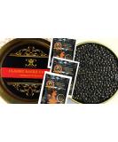 125 GR.Caviar Baerii Classic (Siberian Sturgeon) & 3 x 100 g. Smoked Scottish Salmon - Buy Online on GoSupps.com