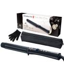 Remington curling iron Large curls 32mm Pearl Digital (ceramic coating with real pearls) LCD display 130-210 C including heat shoe gentle waves fine to strong hair black CI9533 curling iron "New version" - Buy Online on GoSupps.com