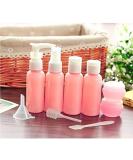 WOIWO 9-Piece Travel Kit - Plastic Spray Bottles Lotion Shampoo & Cosmetic Containers for International Shipping - Buy Online on GoSupps.com