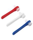 Minkissy 12-Stk Dual-Sided Toothbrush for Dentures & Prosthesis Care | Optimal Cleaning Tool for Adults - Buy Online on GoSupps.com