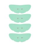 Wireless Tens Unit Electrode Pads 4 Pack - Reusable Non-Irritating Electrodes with 3.5mm Connector (Blue) - International Shipping Available - Buy Online on GoSupps.com