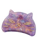 Cute Cat Hair Clips for Girls and Women - Set of 2 Claw Clips | Acetate Hair Accessories - Buy Online on GoSupps.com