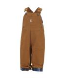 Carhartt Baby-Boys Canvas Bib Overall in Carhartt Brown - Size 3 Years - Buy Online on GoSupps.com