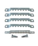 10 Pack Large Sawtooth Hangers with Screws for Canvas - Easy Hanging Solution - Buy Online on GoSupps.com