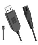 15V Philips Shaver Charger HQ8505 Cable for Norelco Series 3000-9000 + One Blade - USB Charging Cord - Buy Online on GoSupps.com