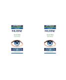 Murine Dry & Tired Eye Relief Eye Drops with a Triple Action Formula That Hydrate Refresh and Relieve Dry or Tired Eyes New Formulation 15ml (Pack of 2) 15 ml (Pack of 2) New Formulation - Buy Online on GoSupps.com