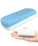 HEALLILY 2pcs Glass Pumice Stone Pedicure feet Stone for Feet Double Side Hard Skin Callus Remover Scrubber Cleaning As Shown 1 count (Pack of 1) - Buy Online on GoSupps.com