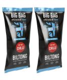BEEFit Biltong Beef Jerky | 2x250g | High Protein | Gluten Free | Keto Friendly (Red Hot Chilli) - Buy Online on GoSupps.com