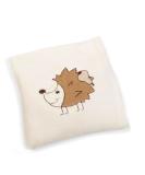 Organic Linseed Cushion for Babies - Gr nspecht 13-V1 Hedgehog Design | 13 x 13 cm - Buy Online on GoSupps.com