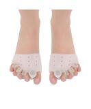 Gel Toe Separators and Metatarsal Pads for Pain Relief - Forefoot Cushions for Men and Women - Bunion Corrector and Toe Straightener - 4 Pcs Set - Buy Online on GoSupps.com