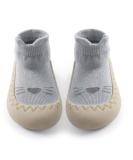 Toddler Sock Shoes Cute Baby First Walking Shoes Soft Sole with Grips for Boys Girls 6-12 Months Blue - Buy Online on GoSupps.com