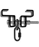 SELEWARE Heavy Duty Steel Beam Clamp, Heavy Bag Mount, Punching Bag Hanger Heavy Duty Holder for Boxing, Muay Thai and MMA Training (with Carabiner) Hanger with carabiner - Buy Online on GoSupps.com