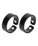 2-Piece Acupressure Blood Sugar Control Ring | Balance Insulin Pain Relief Improve Sleep | Adjustable Wellness Solution - Buy Online on GoSupps.com