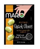 Mario Camacho Foods Pitted Snack Olives - Seasoned Green Garlic 1.05oz (Pack of 12) - Buy Online on GoSupps.com