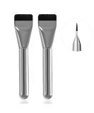 Premium Flat Foundation Brush Set - Angled Liquid Makeup Brushes for Cream & Concealer - Best for Flawless Application - Buy Online on GoSupps.com