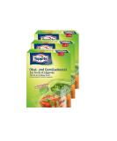 Toppits Fruit & Vegetable Bags - 7x3 Liters | Keeps Fresh 3x Longer | Pack of 3 - Ideal for International Shipping - Buy Online on GoSupps.com