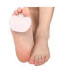 Dr.Pedi Foot Cushion Silicone Insoles with Toe Support - Pain Relief for Metatarsal and Mortons Neuroma - 1 Pair for Women and Men - Buy Online on GoSupps.com