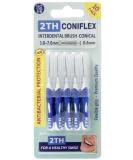 2TH Coniflex Extra Soft Conical Interdental Brushes - 10 Pack ISO Size 3-6 Flexible Handle for Effective Plaque Removal & Healthy Teeth - Buy Online on GoSupps.com