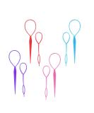 8PCS Hair Braiding Tool Ponytail Holders Topsy Tail Kit - French Braid Loop Tool - 4 Colors - Buy Online on GoSupps.com