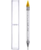Nail Art Dual Ended Crystal Rhinestone Gem Picker Wax Gem Pickup Pen Tool Art DIY Decoration Tool For Picking Nail Rhinestones Crystal Studs Gems Caviar Beads jewel Diamond Stones - Buy Online on GoSupps.com
