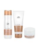 Wella Professionals Fusion Shampoo & Conditioner Set - Buy 250ml Shampoo 200ml Conditioner & 150ml Mask for Smooth & Healthy Hair - International Shipping Available - Buy Online on GoSupps.com