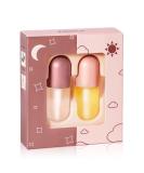 KISSIO Lip Plumper Set,Natural Lip Plumper,Lip Care, Lip Plumper Gloss,Lip Moisturizing Beautiful,Day Ues And Night Ues Set(2PCS) 01#Pink - Buy Online on GoSupps.com