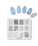 KADS 4Pcs Nail Art Stamping Plate Set for Salon Designs - O1 - Buy Online on GoSupps.com
