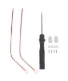 Angoily Metal Glasses Replacement Brackets - Universal Brilley Arm Legs Repair Set in Ros Gold | Ideal for Sunglasses & Glasses - Buy Online on GoSupps.com