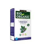 Indus Valley Bio Indigo powder bio-certified triple-sifted & microfine powder animal test-free & vegan indigofera tinctoria powder for natural hair coloring 100g - Buy Online on GoSupps.com