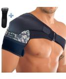 Shoulder Brace for Men & Women | Torn Rotator Cuff & AC Joint Pain Relief | Compression Sleeve & Arm Immobilizer Wrap - Camouflage Medium/Large - Buy Online on GoSupps.com