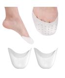 EQLEF Silicone Gel Toe Caps - Breathable Toe Protector for Ballet Pointe Shoes - 2 Pairs - Buy Online on GoSupps.com