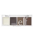 e.l.f. Bite-Size Brow Mini Quad - Ultra-Pigmented Brow Kit in Neutral Brown 0.14 Oz - Buy Online on GoSupps.com