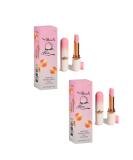 Peach Moisturizing Lip Gloss & Balm - Long Lasting Hydration Sweet Pink Color Anti-Drying Formula (Set of 2 1 Fl. oz) - Shop Internationally - Buy Online on GoSupps.com