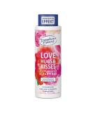 Dresden Essence Faumbad: Love Hugs & Kisses - Fresh Floral Relaxation Pool with Hibiscus & Almond Oil - 500ml | Sensual Relaxation with Orange & Ylang Ylang - Buy Online on GoSupps.com