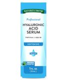 Natures Truth Natures Truth Professional Hyaluronic Acid Serum Softening Unsented  1 Ounce - Buy Online on GoSupps.com